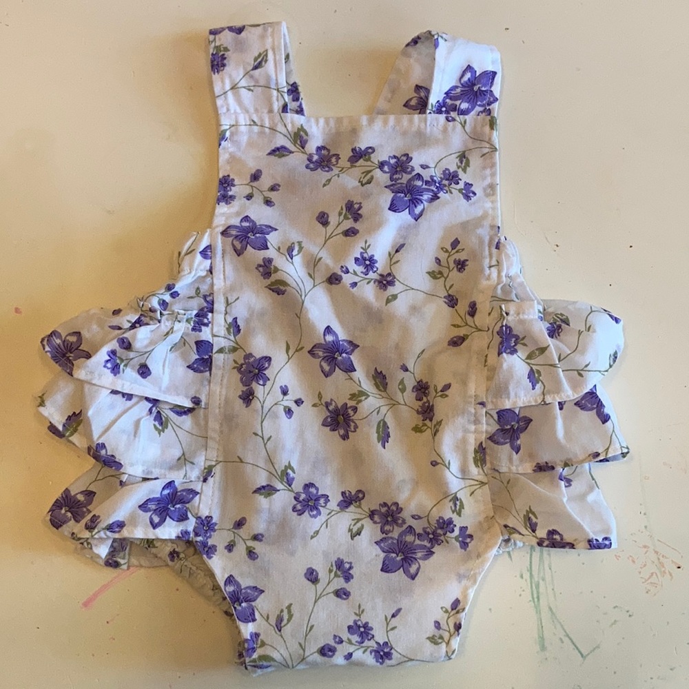 Cute floral romper